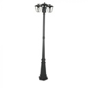 CIL EXTERIOR IP44 STALP NEGRU 3 BRATE
