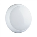 CIL EXTERIOR IP65 PLAFONIERA 3000-6400K 15W 900 lm ROTUNDA D:320x100mm ALBA + PANOU SOLAR