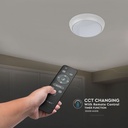 CIL EXTERIOR IP65 PLAFONIERA 3000-6400K 15W 900 lm ROTUNDA D:320x100mm ALBA + PANOU SOLAR