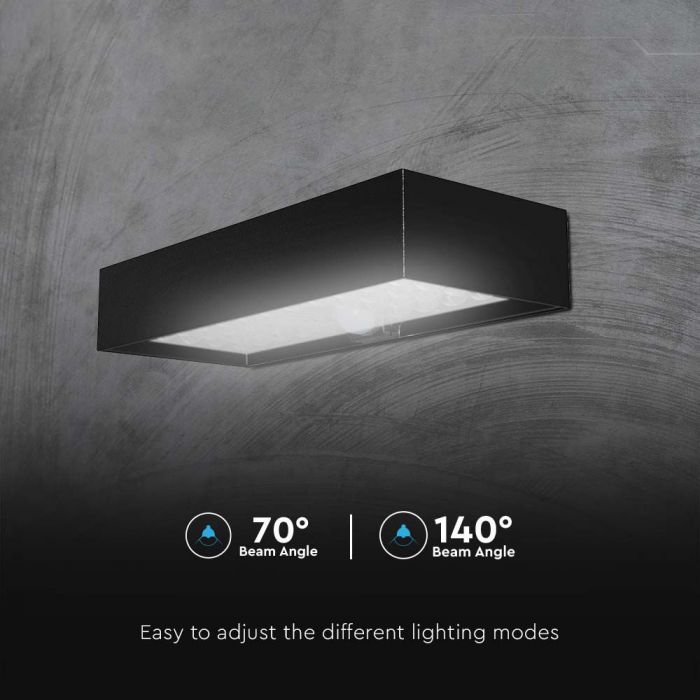 LAMPA PERETE SOLARA 6W 4000K IP65 230x97x42.7mm BATERIE LITIU 10307
