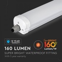V-TAC CORP ILUM LED 24W 120CM 6000K IP65 X-SERIES V-TAK 6486 - endofflife
