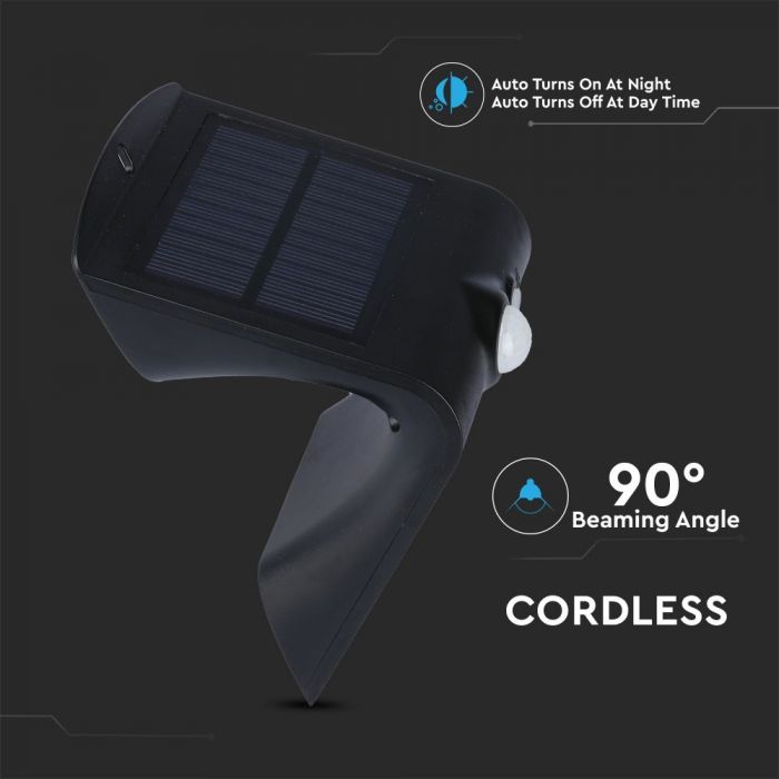 CIL ARH APLICA 4000K 1.5W 220 lm  SENZOR SI PANOU SOLAR