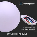 CIL ARH SFERA RGB D=30CM DECORATIVA CU TELECOMANDA IP67 VT