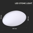 CIL ARH STONE RGB D=33CM DECORATIVA CU TELECOMANDA IP67 VT