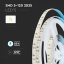 LED BANDA 12V IP20 4000K 7.2W 600 lm/m (5ml/rola)