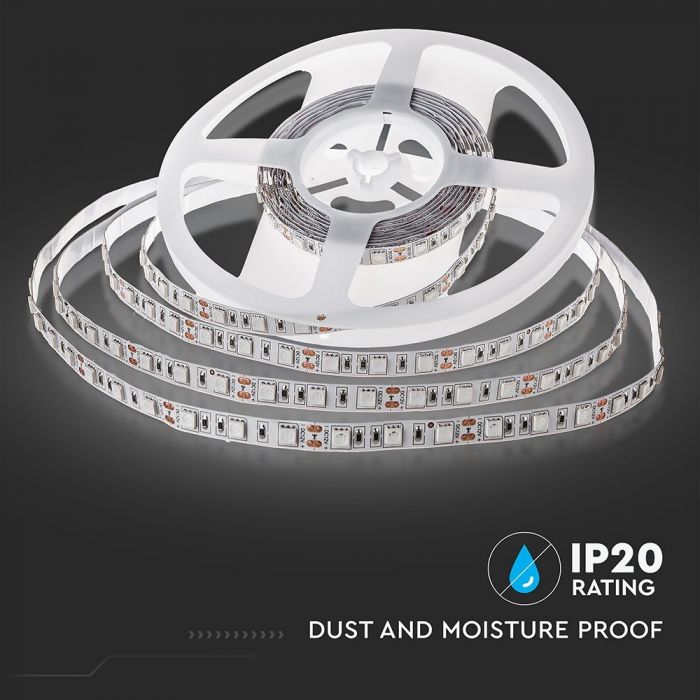 LED BANDA 12V IP20 4500K 9.6W 1000 lm/m (5ml/rola)