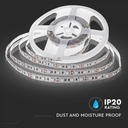 LED BANDA 12V IP20 4500K 9.6W 1000 lm/m (5ml/rola)