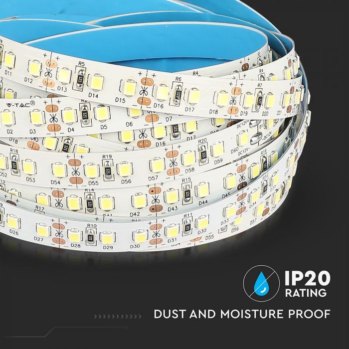 LED BANDA 12V IP20 6000K 12W 1200 lm/m (5ml/rola)