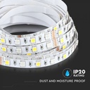 LED BANDA 12V IP20 RGB+4000K 8W 357 lm/m (5ml/rola)
