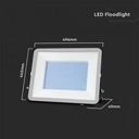 PROIECTOR CU LED_300W 6500K 26390lm IP65 NEGRU 10032