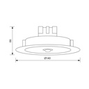 GTV SPOT CU SENZOR MISCARE 11W DIONLED VIV004545