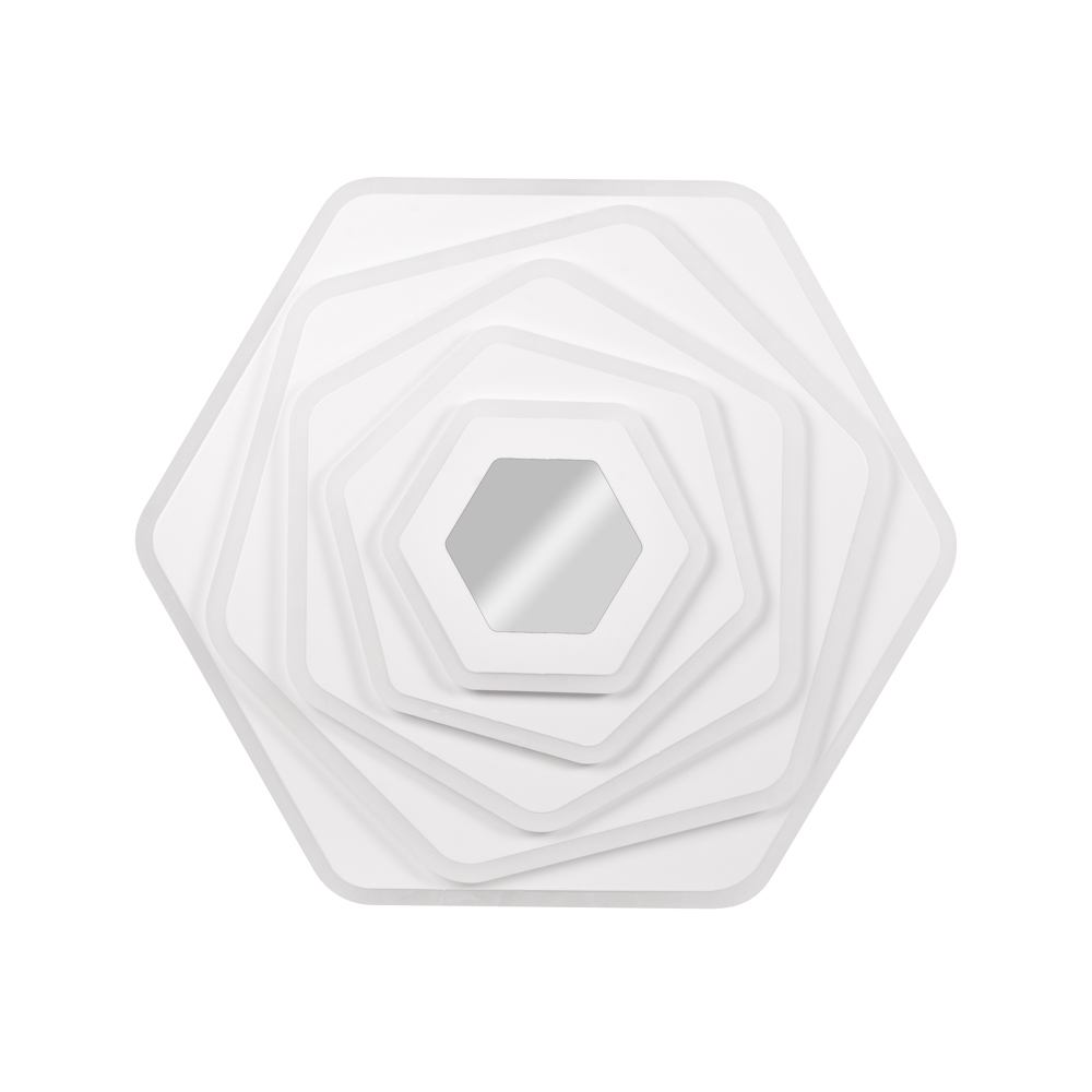PLAFONIERA INFINITY LED 112W 3CCT ALB CU TELECOMANDA