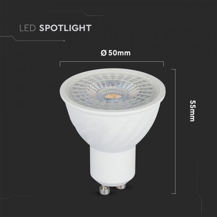 BEC LED GU10 4000K 6W 445 lm DIMABIL VT