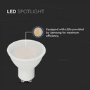 BEC LED GU10 4000K 10W 1000lm VT
