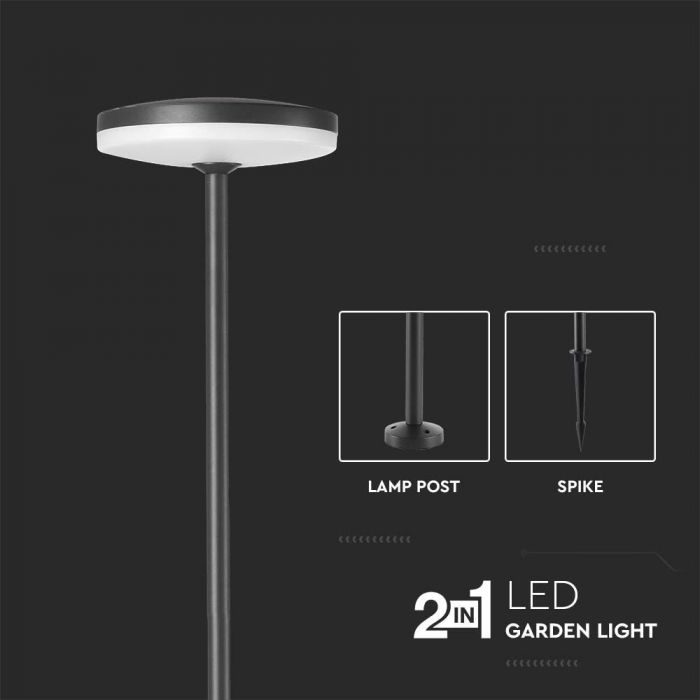 STALP DE GRADINA 12W LED 3000K IP65 D150XH800 23021