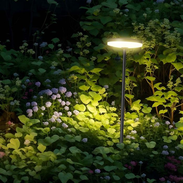 STALP DE GRADINA 12W LED 3000K IP65 D150XH800 23021