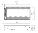 ARX ALIMENTATOR TC 24V 200W IP20