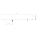 ARX BANDA LED IP20 10W/ML 5M 420LED/m 3000K SLSIP20WW4CRI90