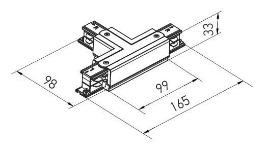 ARX CONECTOR 3C 250V/16A NEAGRA TKN1009 BK