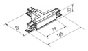ARX CONECTOR 3C 250V/16A NEAGRA TKN1009 BK