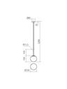 CIL INTERIOR SUSPENSIE NIVA 1xE27