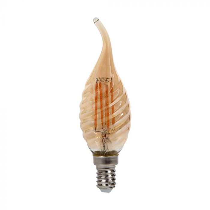 BEC LED FILAMENT E14 2200K 4W  LUMANARE CLAR VT