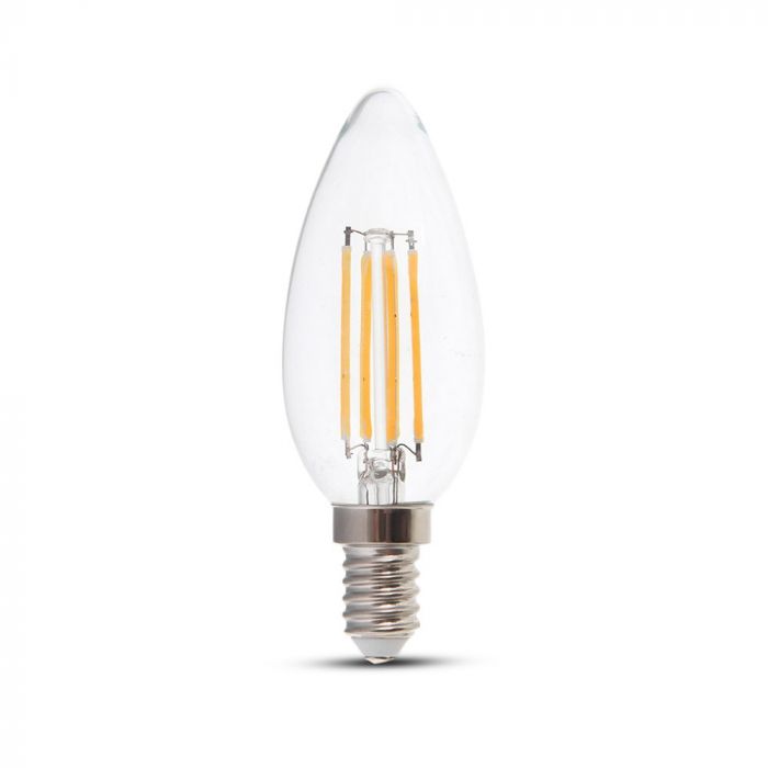 BEC LED FILAMENT E14 3000K 6W 800 lm LUMANARE CLAR VT