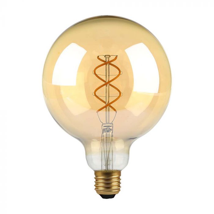 BEC LED FILAMENT E27 1800K 5W 300 lm G125 AMBER VT
