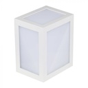 CIL ARH APLICA 4000K 12W 750 lm PATRATA ALBA IP65 VT