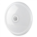 CIL PLAFONIERA SENZOR IP20 6400K 12W 900 lm ROTUNDA D:290x60mm ALBA