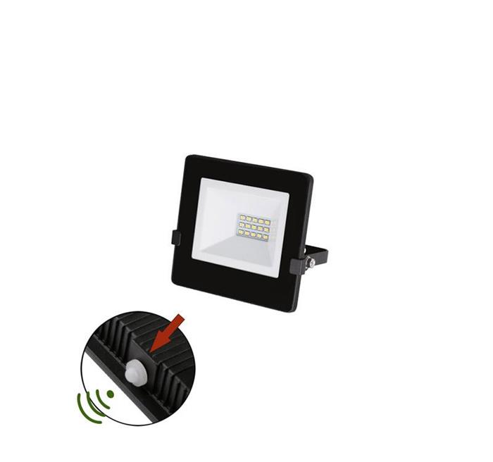 DAB PROIECTOR CU LED SENZOR CREPUSCULAR 10W ALBA 3-0301011
