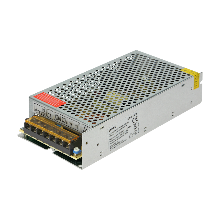 LED TRANSFORMATOR 12V 150W IP20 OR-ZL-1635