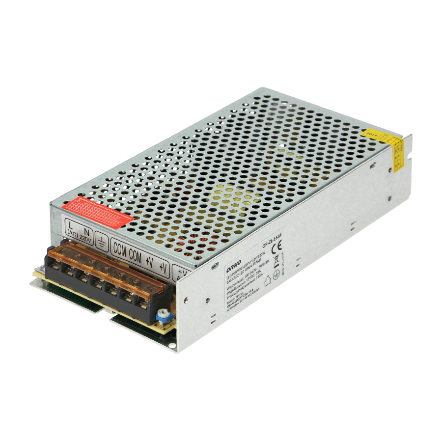 LED TRANSFORMATOR 12V 200W IP20 OR-ZL-1636