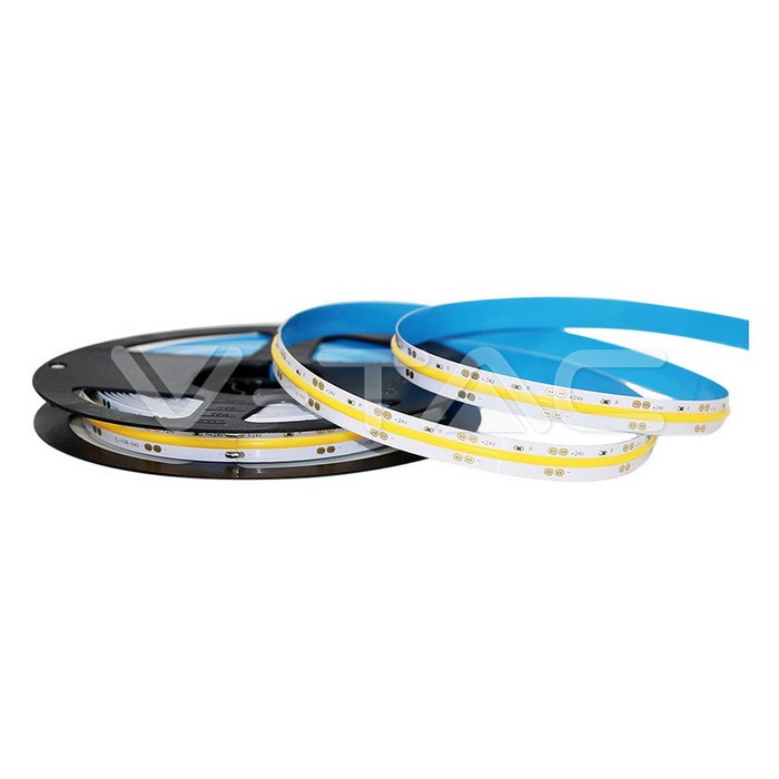 LED BANDA 24V IP20 6400K 10W 800lm/m (5ml/rola)