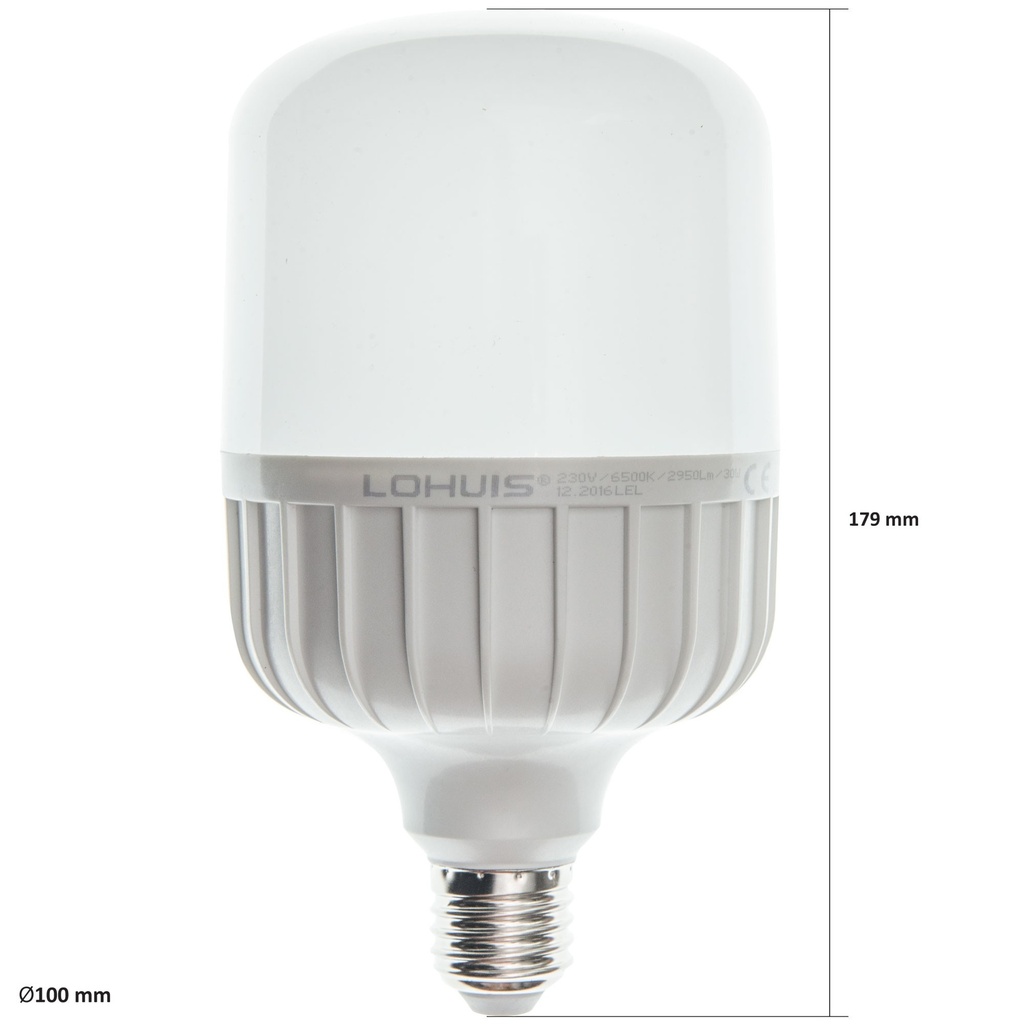 LOH BEC LED E27 T100 30W 3000K