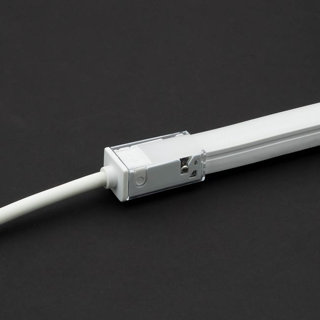 PROFIL LED 13X12 TERMINAL ELEMENT FOR POWER SUPPLY ACCES HORIZONTAL