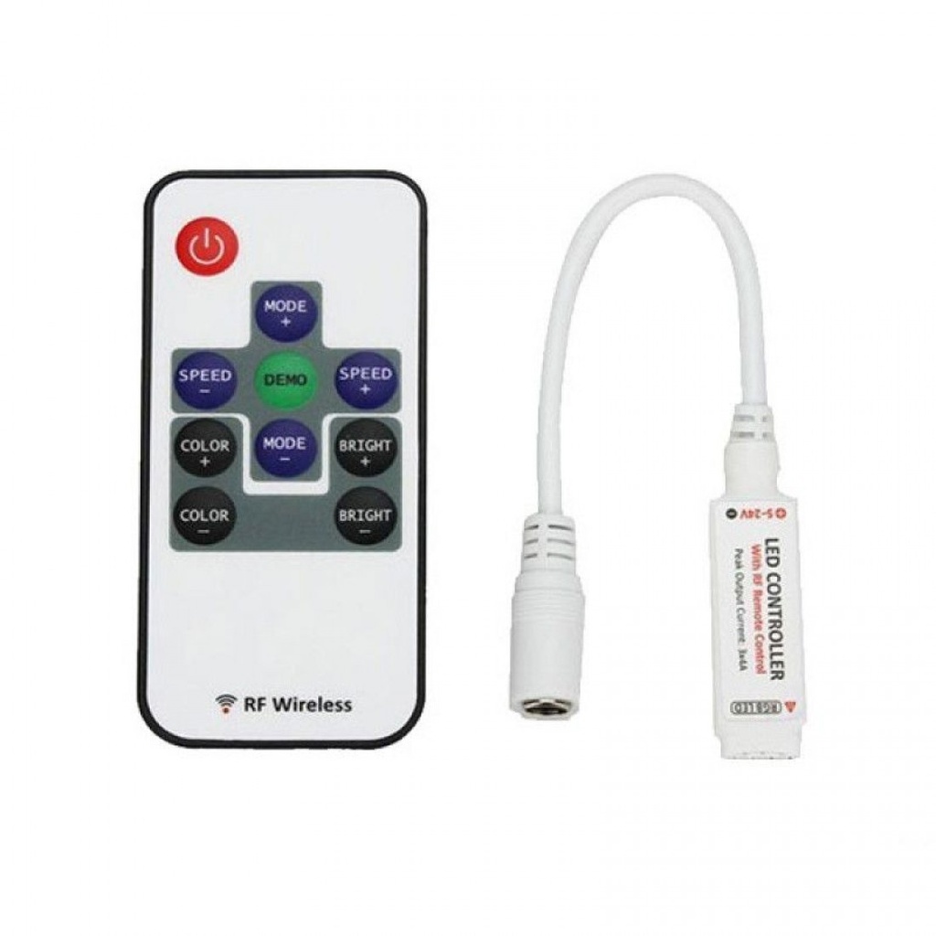 SPN DL66520G MINI CONTROLLER BANDA LED RGB 12V 72W 6A RF