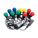 GHIRLANDA LED 10ml 20X0.5W RGB 7438 VT-71020