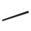 LAMPA LINIARA 40W 3270 LM 4000K SUSP. NEGRU 1200x35x67 MM 21374 VT-7-40-N