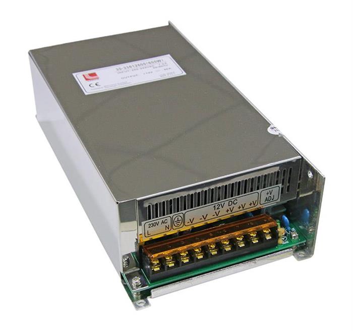 LED TRANSF 12V_600W IP20
