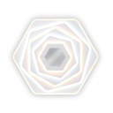 PLAFONIERA INFINITY LED 112W 3CCT ALB CU TELECOMANDA