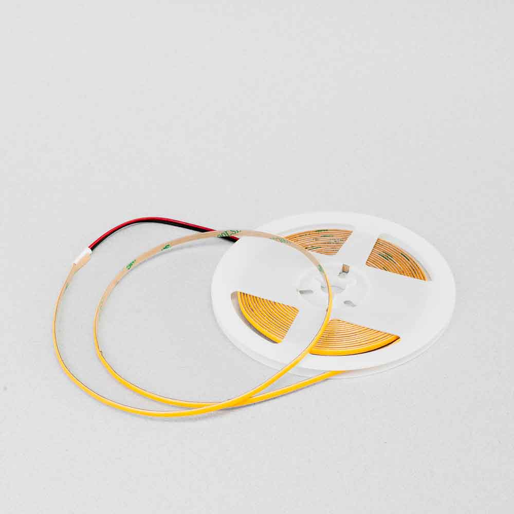 FT LED STRIP 24VDC COB 9W/M 3000K 420LED/M IP20 4MM 5M 5ANI