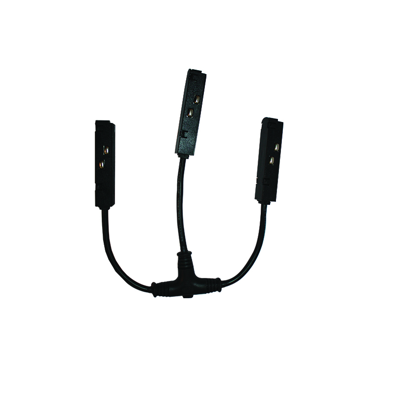 FT MAGNETIC S ACC ELECTRICAL CONNECTOR "T"  BLACK  48V ACL